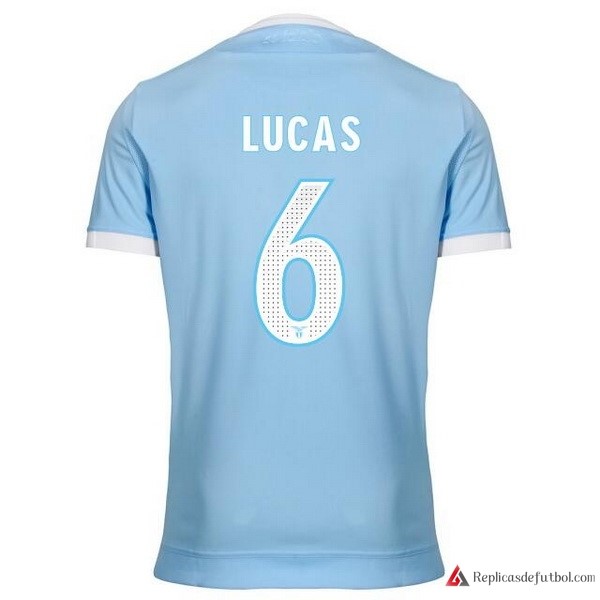 Camiseta Lazio Primera equipación Lucas 2017-2018